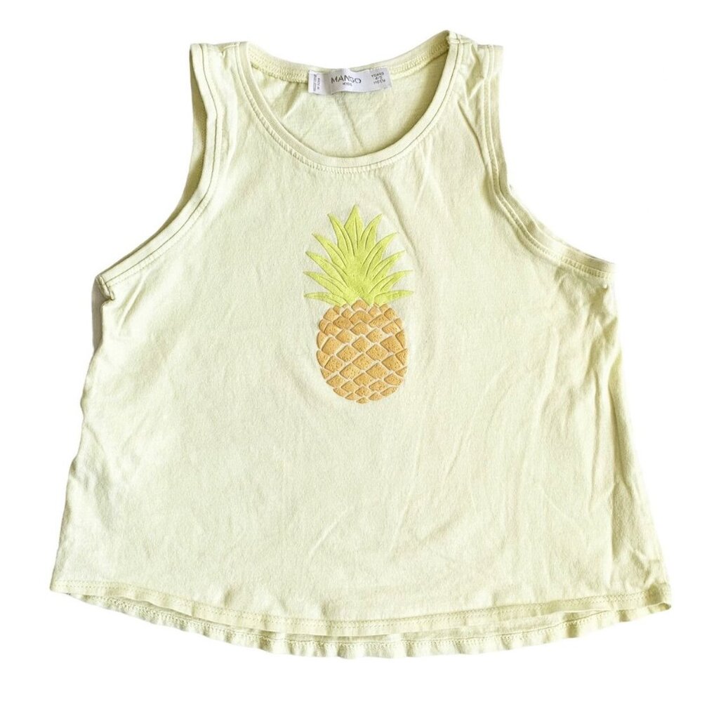 Pineapple Swing Top by Mango Yellow 4/5